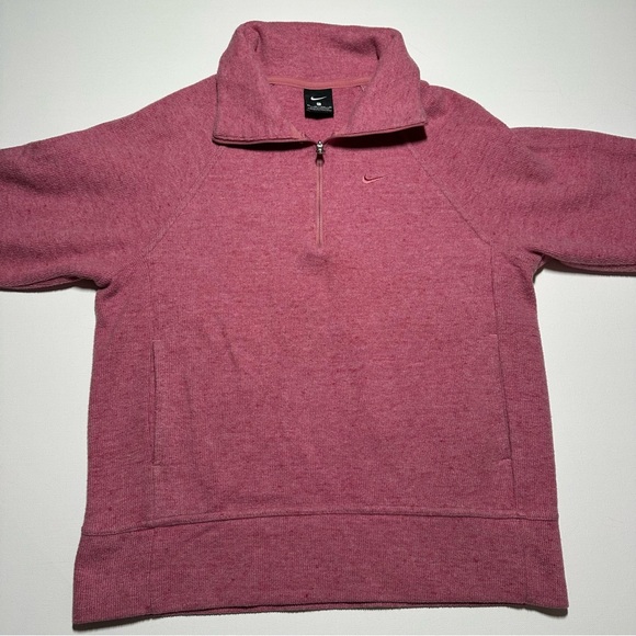 Nike Quarter Zip Collared Pullover Sweateshirt - XS - Picture 2 of 12